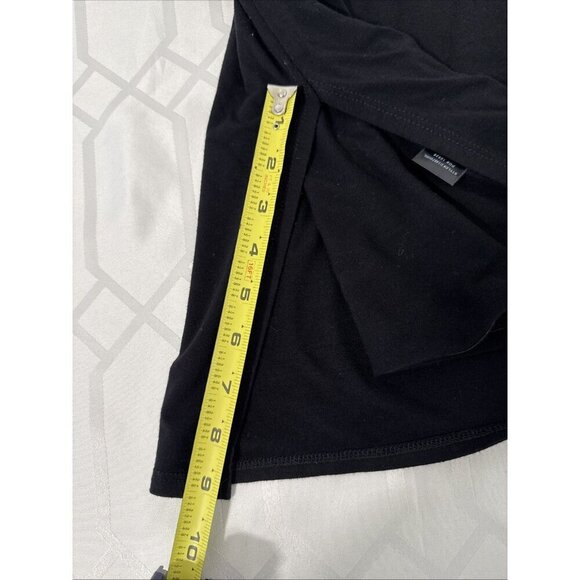 Lulus Time to Unwind Short Sleeve Midi Dress in Black Women's Medium - Picture 6 of 9